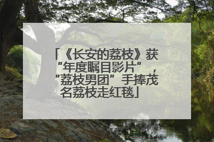 《长安的荔枝》获“年度瞩目影片”，“荔枝男团”手捧茂名荔枝走红毯