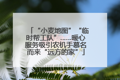 “小麦地图”“临时帮工队”……暖心服务吸引农机手慕名而来“远方的家”