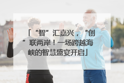 “智”汇嘉兴，“创”联两岸！一场跨越海峡的智慧盛宴开启