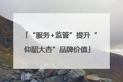 “服务+监管”提升“仰韶大杏”品牌价值