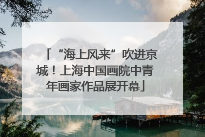 “海上风来”吹进京城！上海中国画院中青年画家作品展开幕
