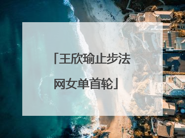 王欣瑜止步法网女单首轮