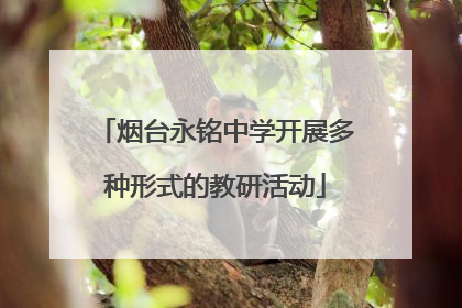 烟台永铭中学开展多种形式的教研活动