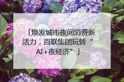 焕发城市夜间消费新活力，百联集团玩转“AI+夜经济”