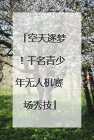 空天逐梦！千名青少年无人机赛场秀技