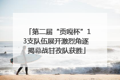 第二届“贡嘎杯”13支队伍展开激烈角逐 揭幕战甘孜队获胜