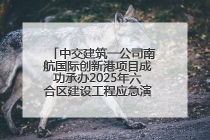 中交建筑一公司南航国际创新港项目成功承办2025年六合区建设工程应急演练现场观摩活动