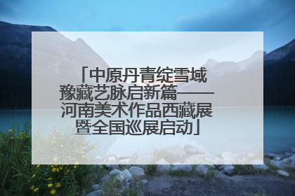 中原丹青绽雪域 豫藏艺脉启新篇——河南美术作品西藏展暨全国巡展启动