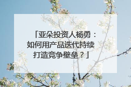 亚朵投资人杨勇：如何用产品迭代持续打造竞争壁垒？