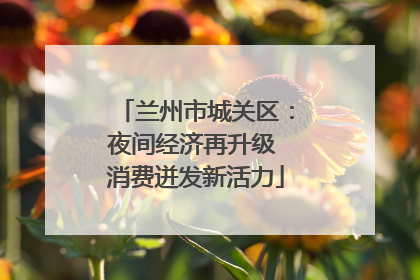 兰州市城关区：夜间经济再升级 消费迸发新活力