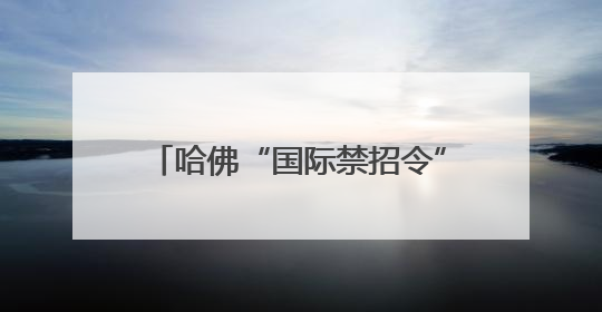 哈佛“国际禁招令”被叫停 美政府改立场提出“30天限期”