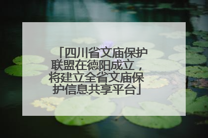 四川省文庙保护联盟在德阳成立，将建立全省文庙保护信息共享平台