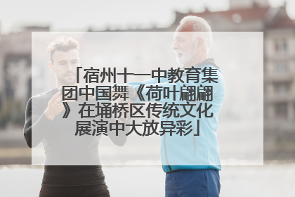 宿州十一中教育集团中国舞《荷叶翩翩》在埇桥区传统文化展演中大放异彩