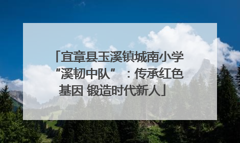 宜章县玉溪镇城南小学“溪韧中队”：传承红色基因 锻造时代新人