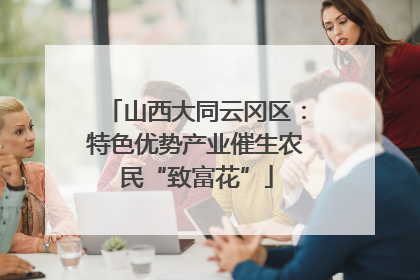 山西大同云冈区：特色优势产业催生农民“致富花”