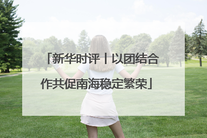 新华时评丨以团结合作共促南海稳定繁荣