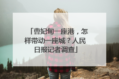 曹妃甸一座港，怎样带动一座城？人民日报记者调查