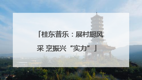 桂东普乐：展村厨风采 烹振兴“实力”