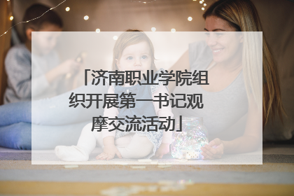 济南职业学院组织开展第一书记观摩交流活动