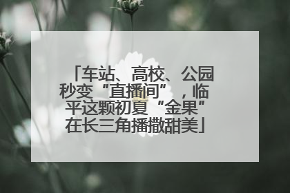 车站、高校、公园秒变“直播间”，临平这颗初夏“金果”在长三角播撒甜美