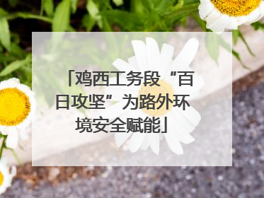 鸡西工务段“百日攻坚”为路外环境安全赋能