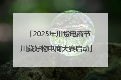 2025年川货电商节川藏好物电商大赛启动