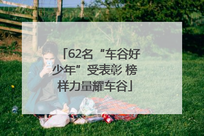 62名“车谷好少年”受表彰 榜样力量耀车谷